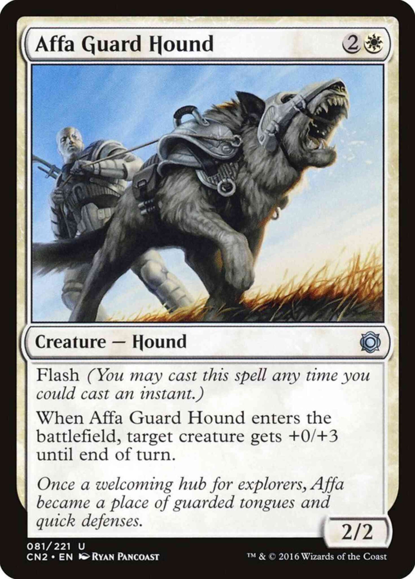 Affa Guard Hound [81] [Conspiracy Take The Crown] [Non-Foil]
