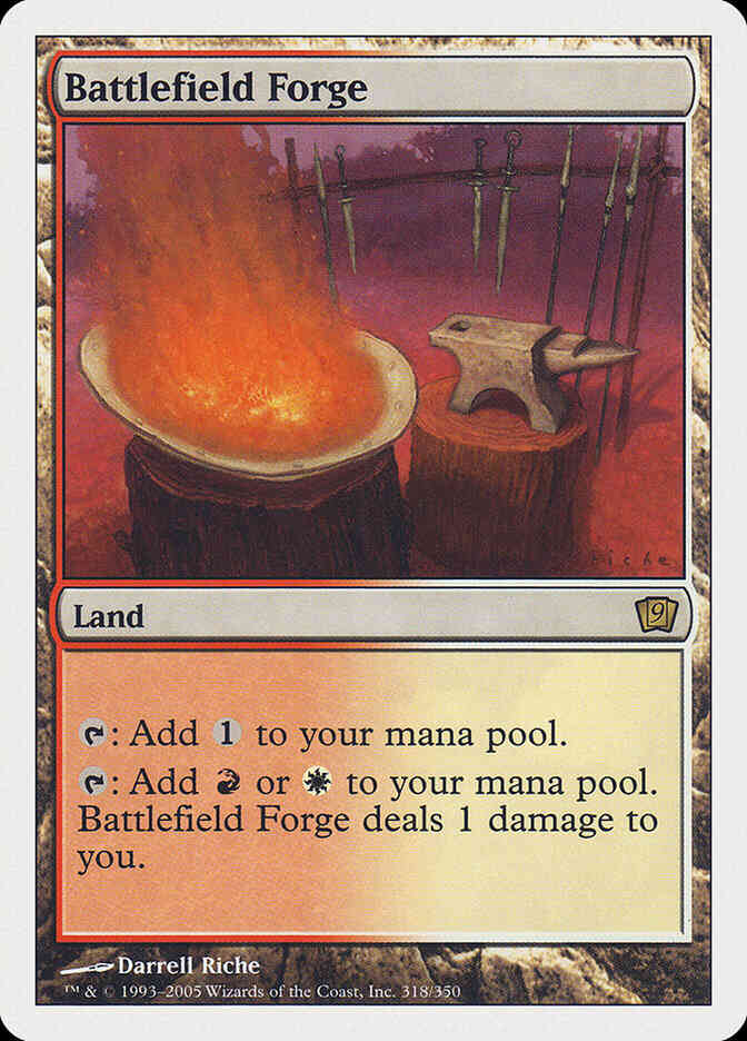 Battlefield Forge [318] [Ninth Edition] [Non-Foil]