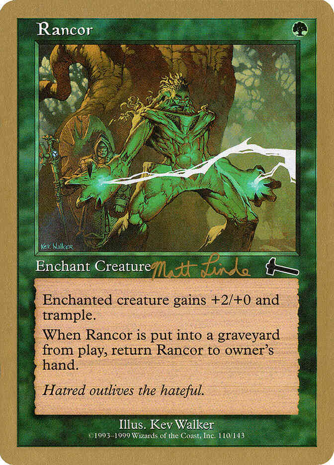 Rancor [ml110] [World Championship Decks 1999] [Non-Foil]