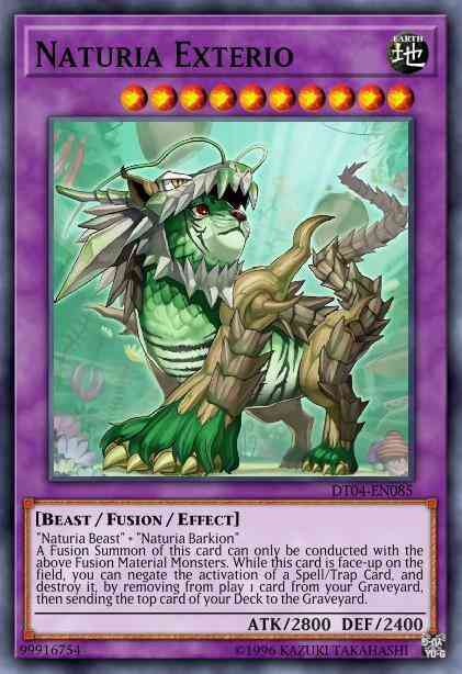 Naturia Exterio - HA04-EN055 - Secret Rare - Unlimited