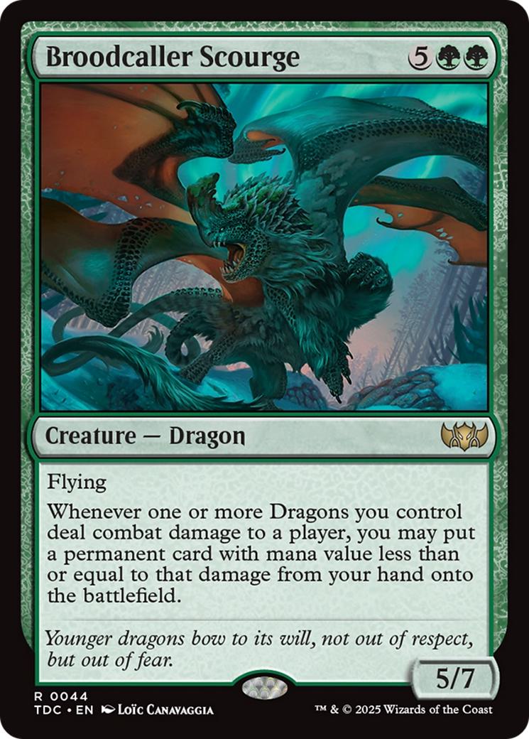 Broodcaller Scourge [44] [Tarkir: Dragonstorm: Commander] [Non-Foil]