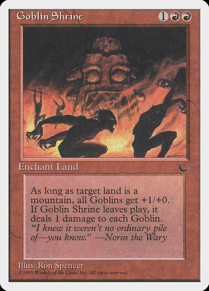 Goblin Shrine [50] [Chronicles] [Non-Foil]