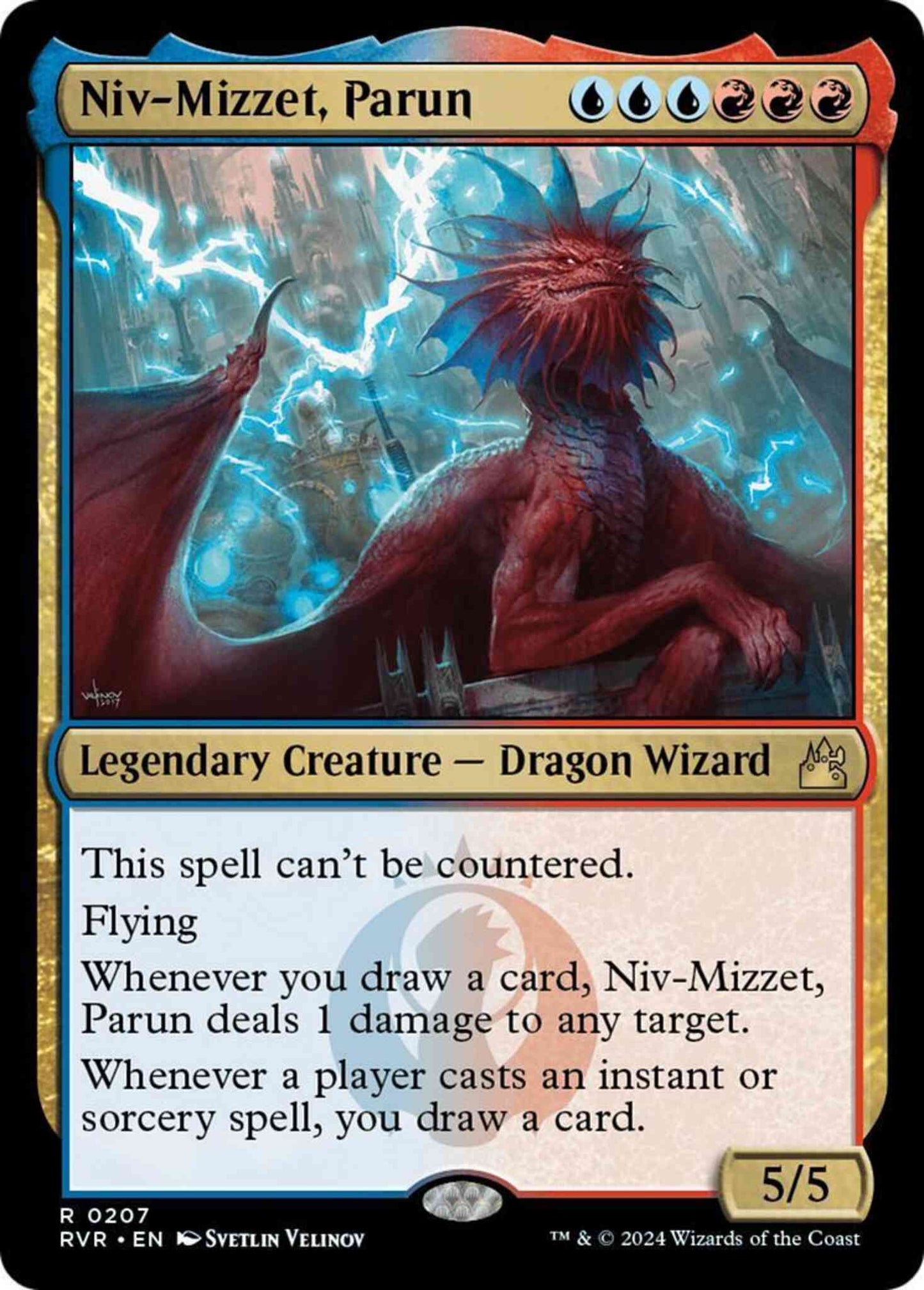 Niv-Mizzet, Parun [207] [Ravnica Remastered] [Non-Foil]
