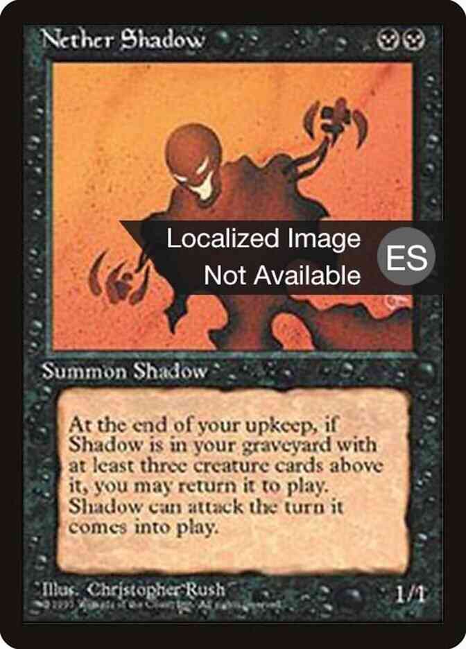Nether Shadow - Spanish [149] [Fourth Edition Black Border: Spanish] [Non-Foil]
