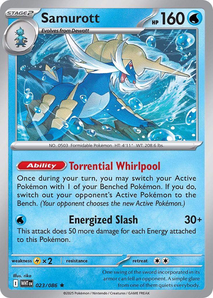 Samurott - 023/086 - Rare [sv105w-023] [Holo]