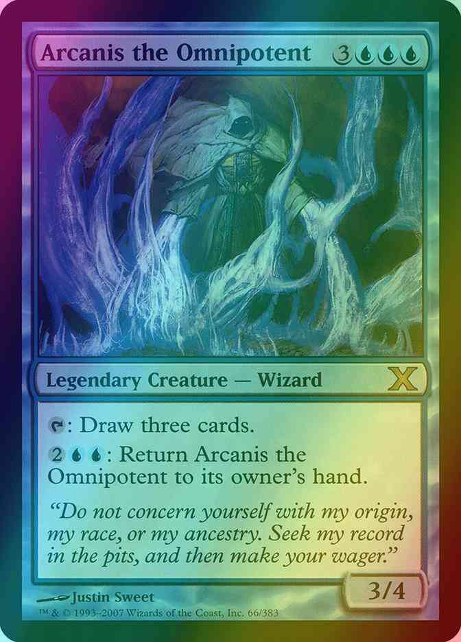Arcanis the Omnipotent [66] [Tenth Edition] [Foil]