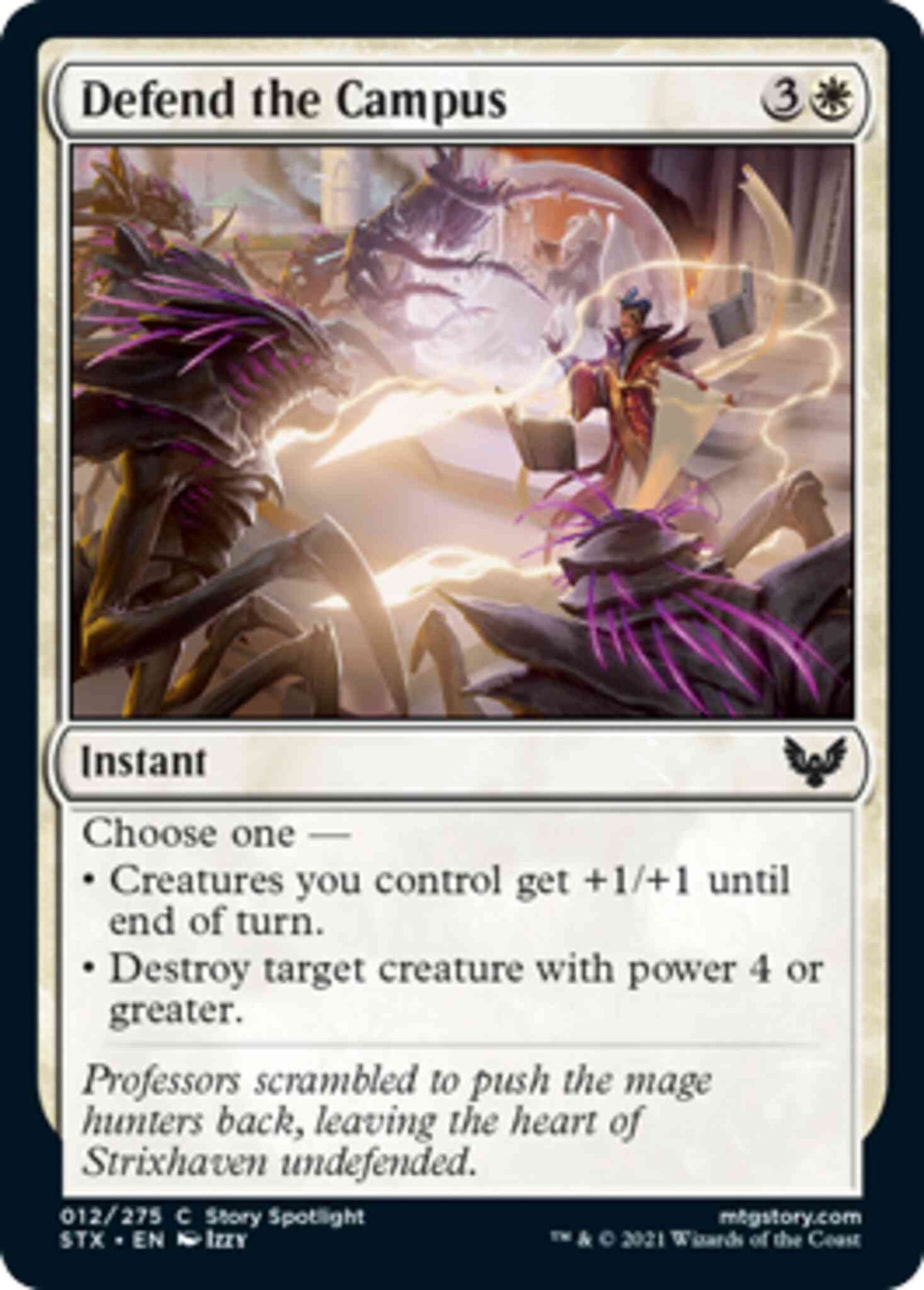 Defend the Campus [12] [Strixhaven: School of Mages] [Non-Foil]