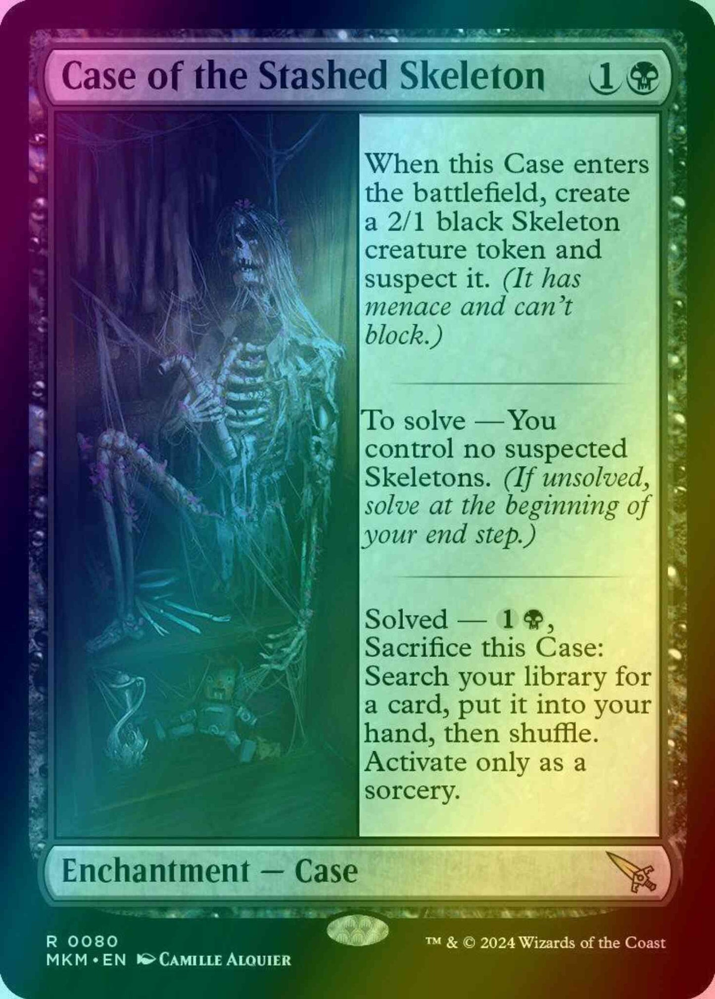 Case of the Stashed Skeleton [80] [Murders at Karlov Manor] [Foil]