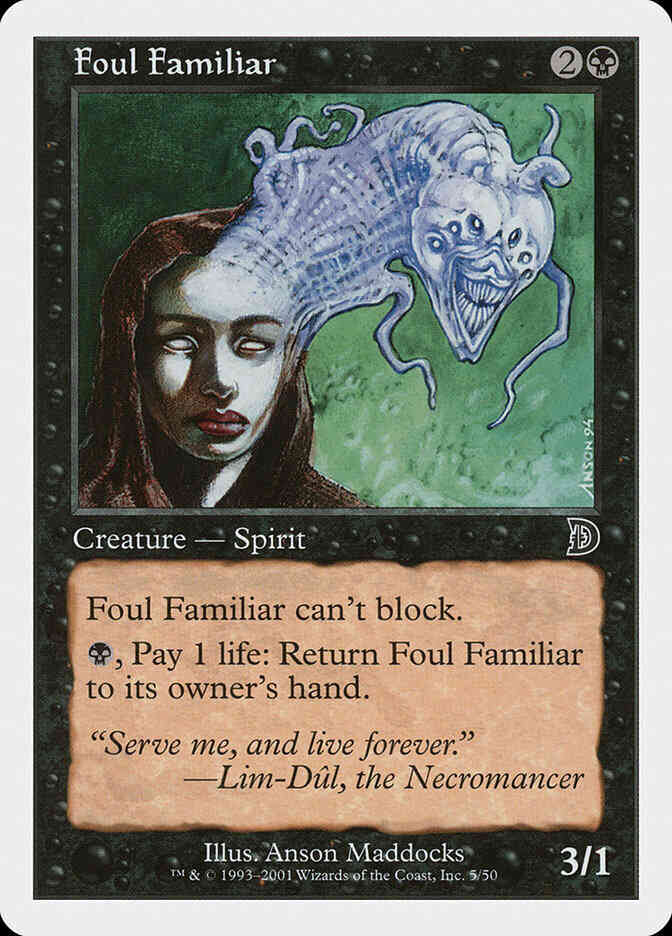 Foul Familiar [5] [Deckmasters] [Non-Foil]