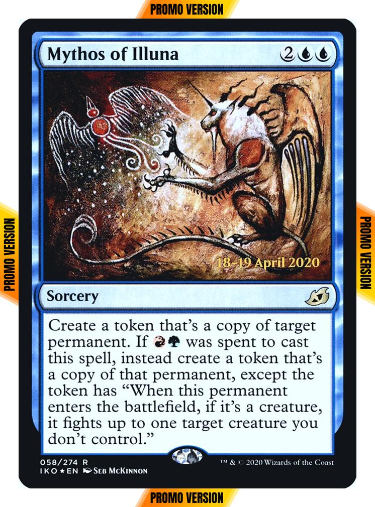 Mythos of Illuna [Prerelease] [58s] [Ikoria: Lair of Behemoths Promos] [Foil]