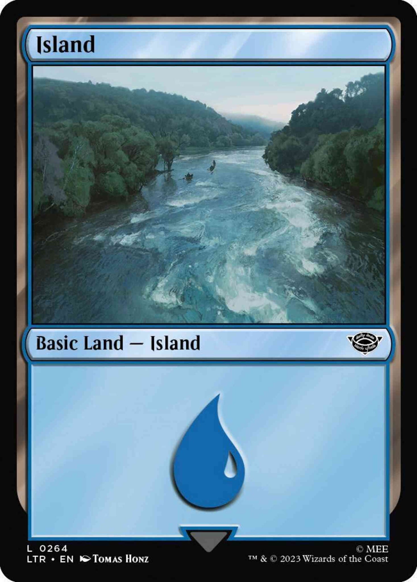 Island [264] [The Lord of the Rings: Tales of Middle-earth] [Non-Foil]