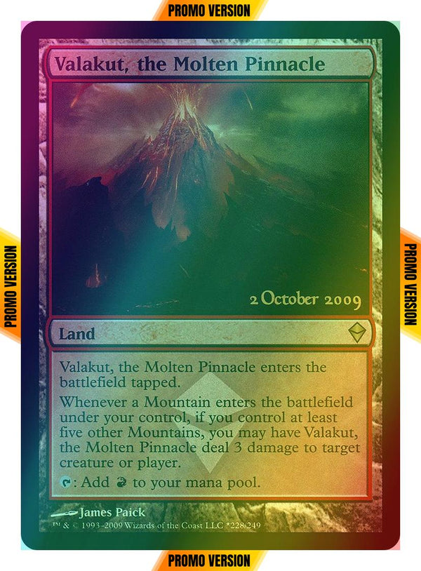 Valakut, the Molten Pinnacle [228] [Zendikar Promos] [Foil]