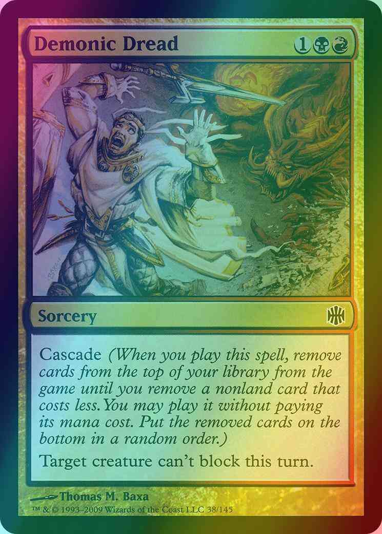 Demonic Dread [38] [Alara Reborn] [Foil]