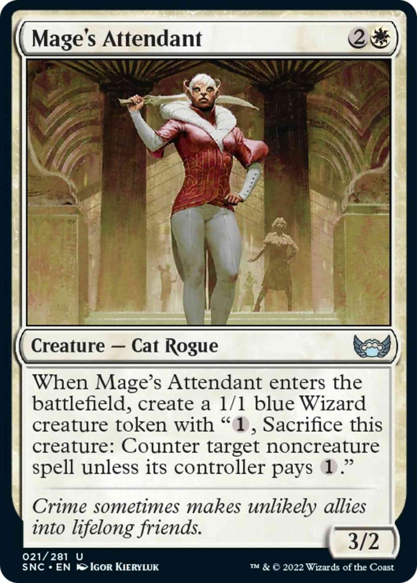 Mage's Attendant [21] [Streets of New Capenna] [Non-Foil]