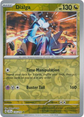Dialga - 135/191 - Rare [sv08-135] [Reverse Holo]