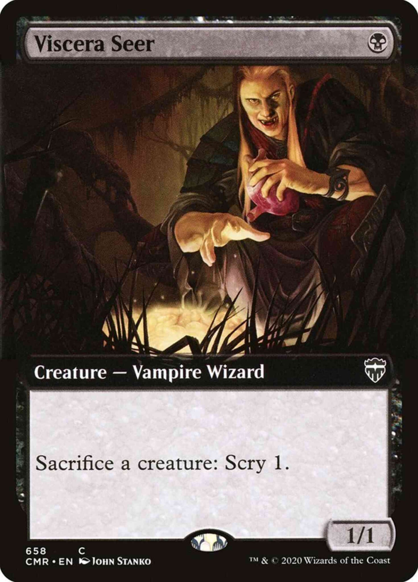 Viscera Seer [658] [Extended Art] [Commander Legends] [Non-Foil]