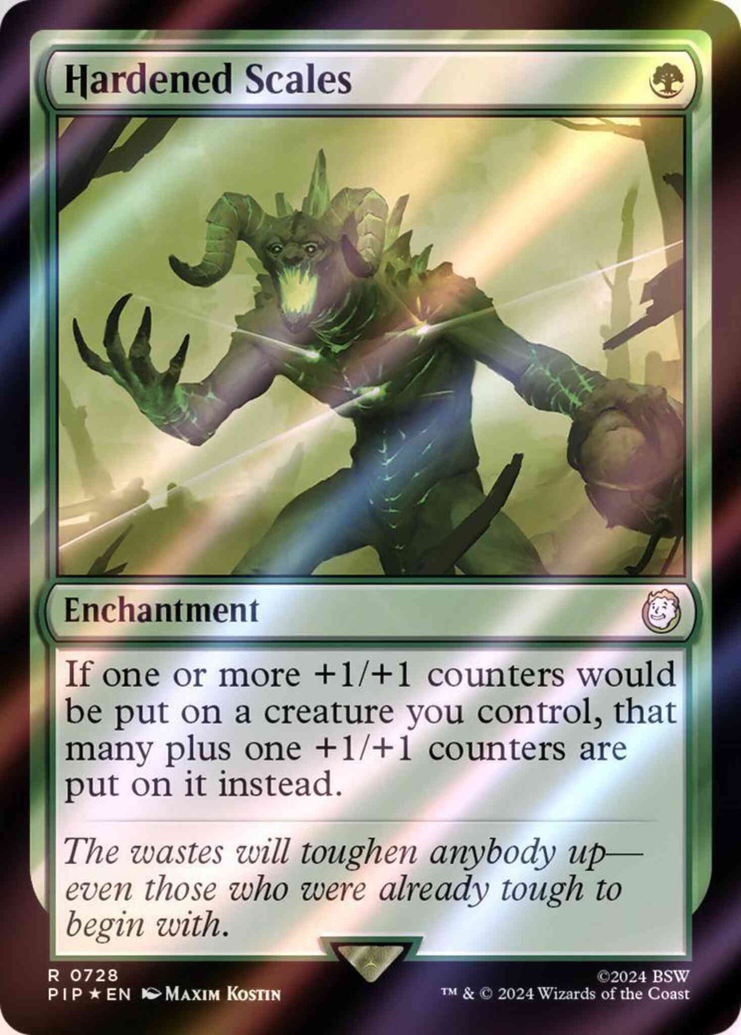 Hardened Scales [728] [Fallout] [Surge Foil]