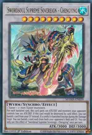 Swordsoul Supreme Sovereign - Chengying - MAMA-EN039 - Ultra Rare - 1st Edition