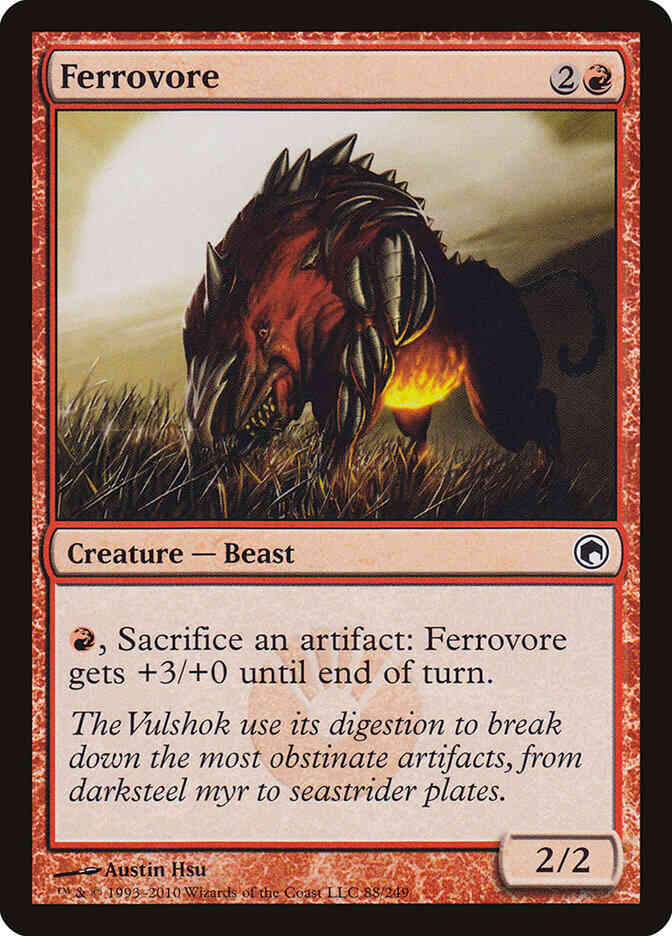 Ferrovore [88] [Scars Of Mirrodin] [Non-Foil]