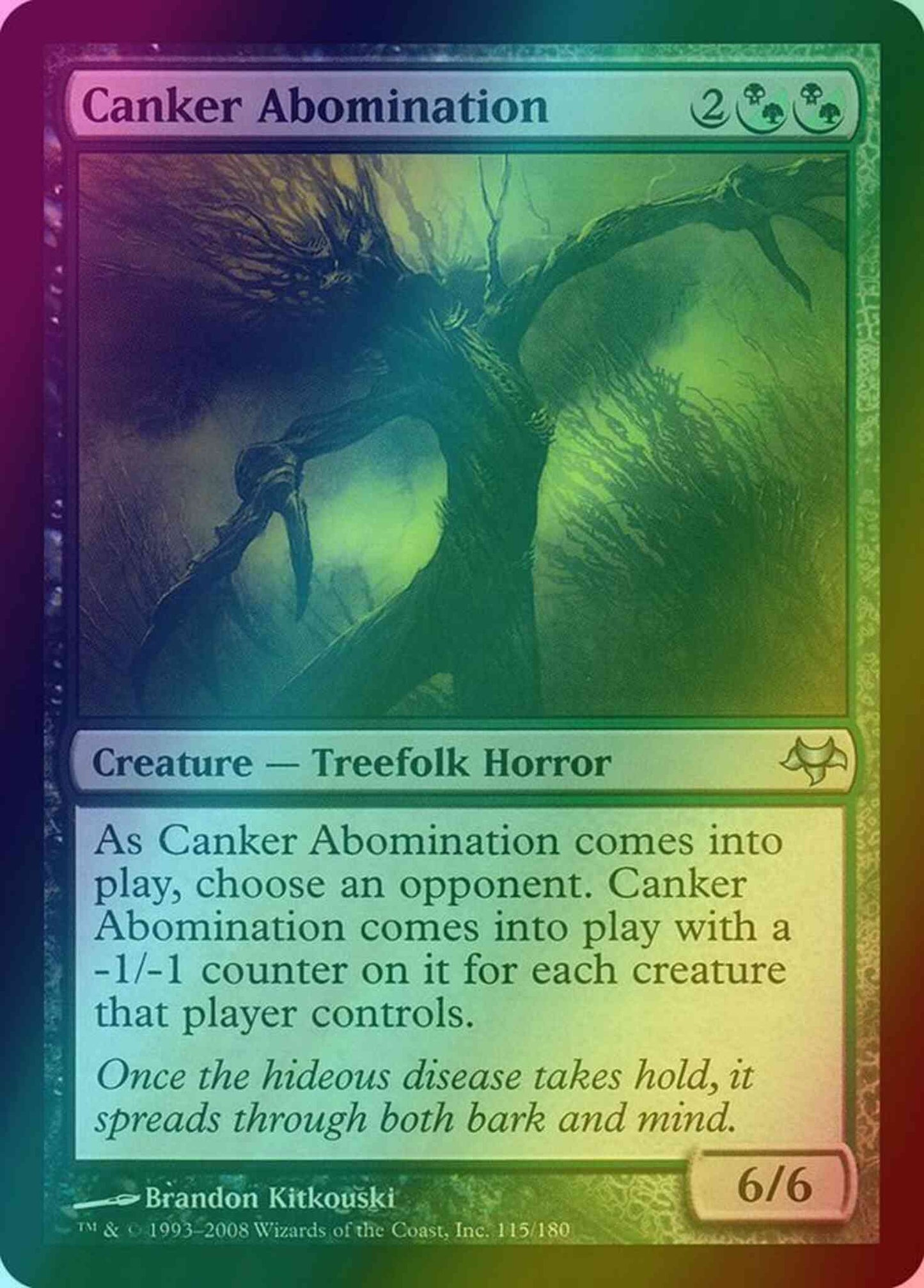 Canker Abomination [115] [Eventide] [Foil]