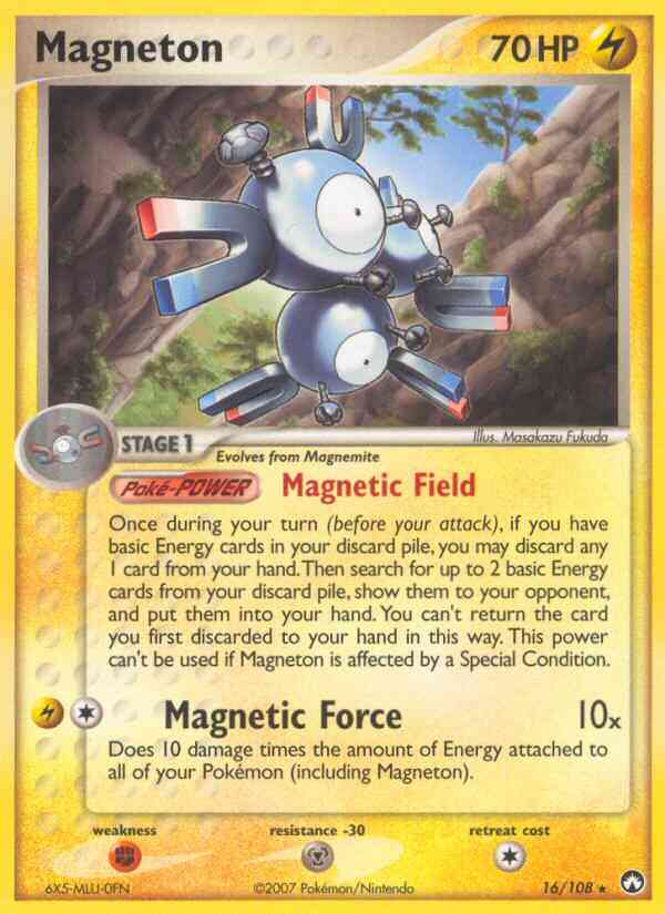 Magneton - 16/108 - Rare [ex16-16] [Non-Holo]