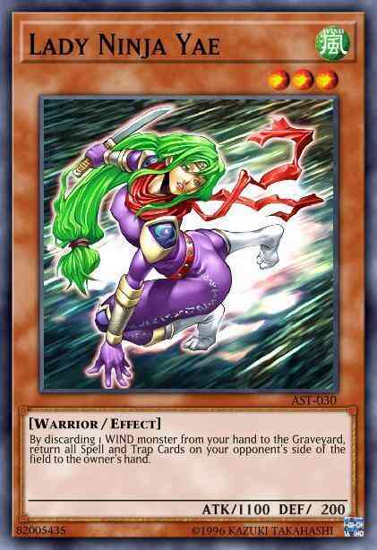 Lady Ninja Yae - SD8-EN011 - Common - 1st Edition