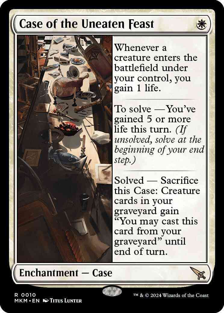 Case of the Uneaten Feast [10] [Murders at Karlov Manor] [Non-Foil]