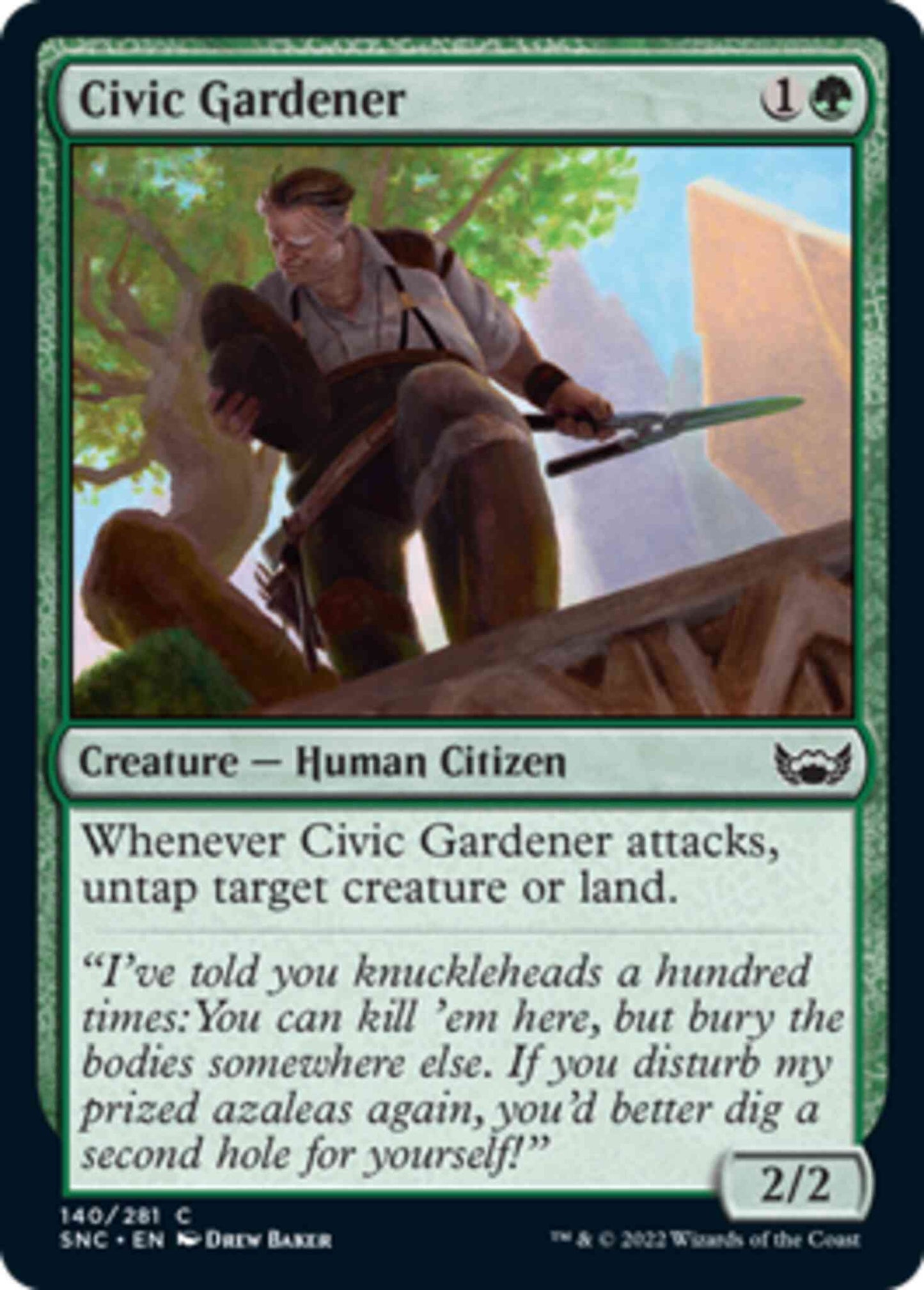 Civic Gardener [140] [Streets of New Capenna] [Non-Foil]