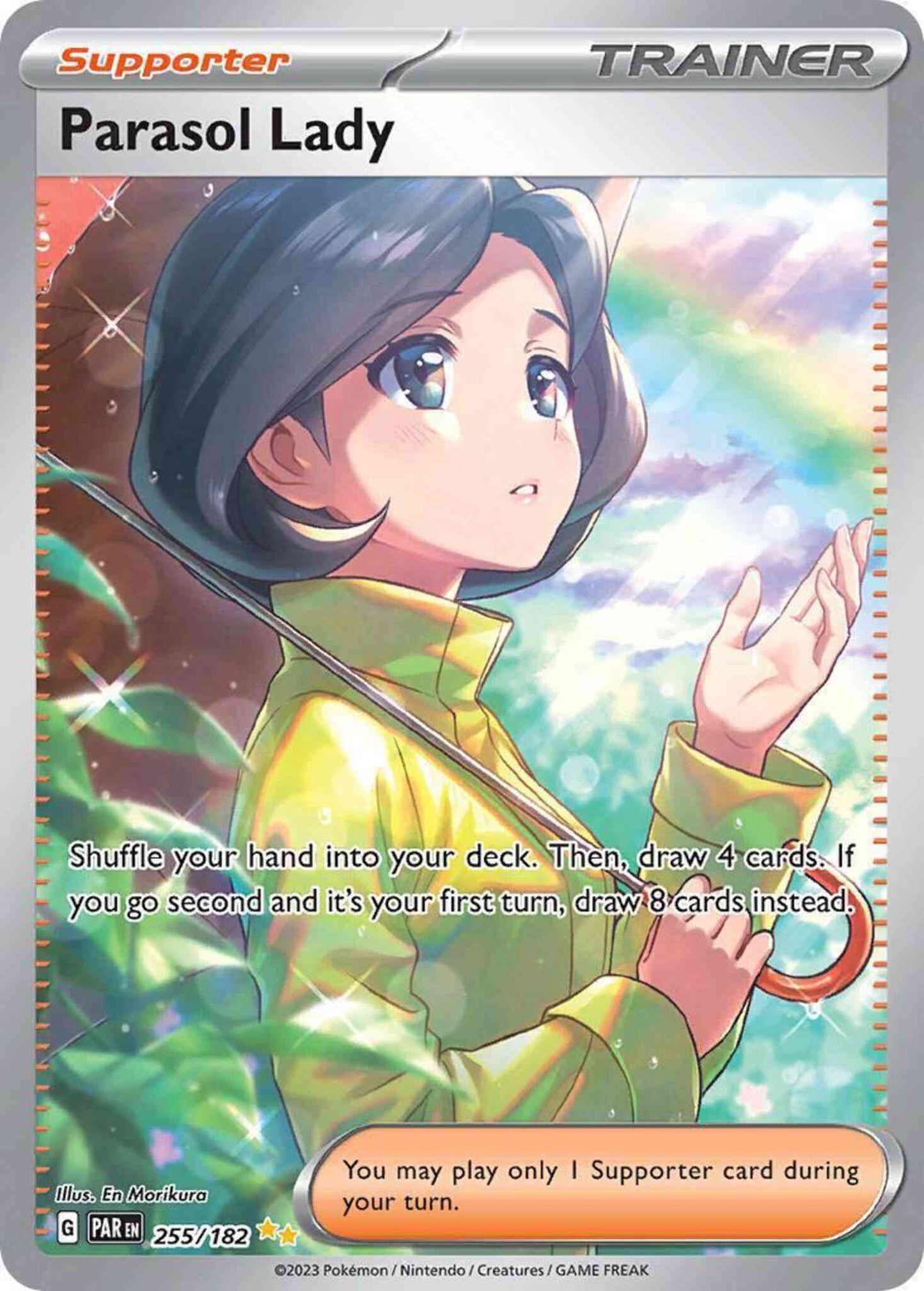 Parasol Lady - 255/182 - Special Illustration Rare [sv04-255] [Ultra]
