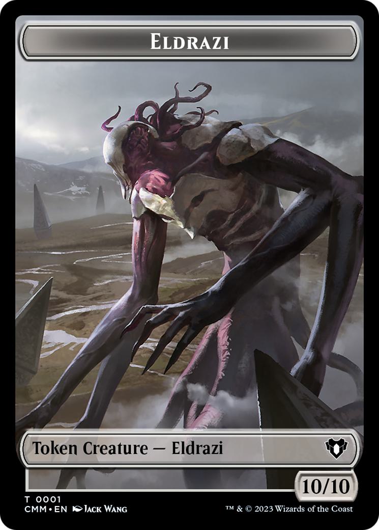 Dragon Token (21) // Eldrazi Token (01) [Commander Masters: Tokens] [Non-Foil]