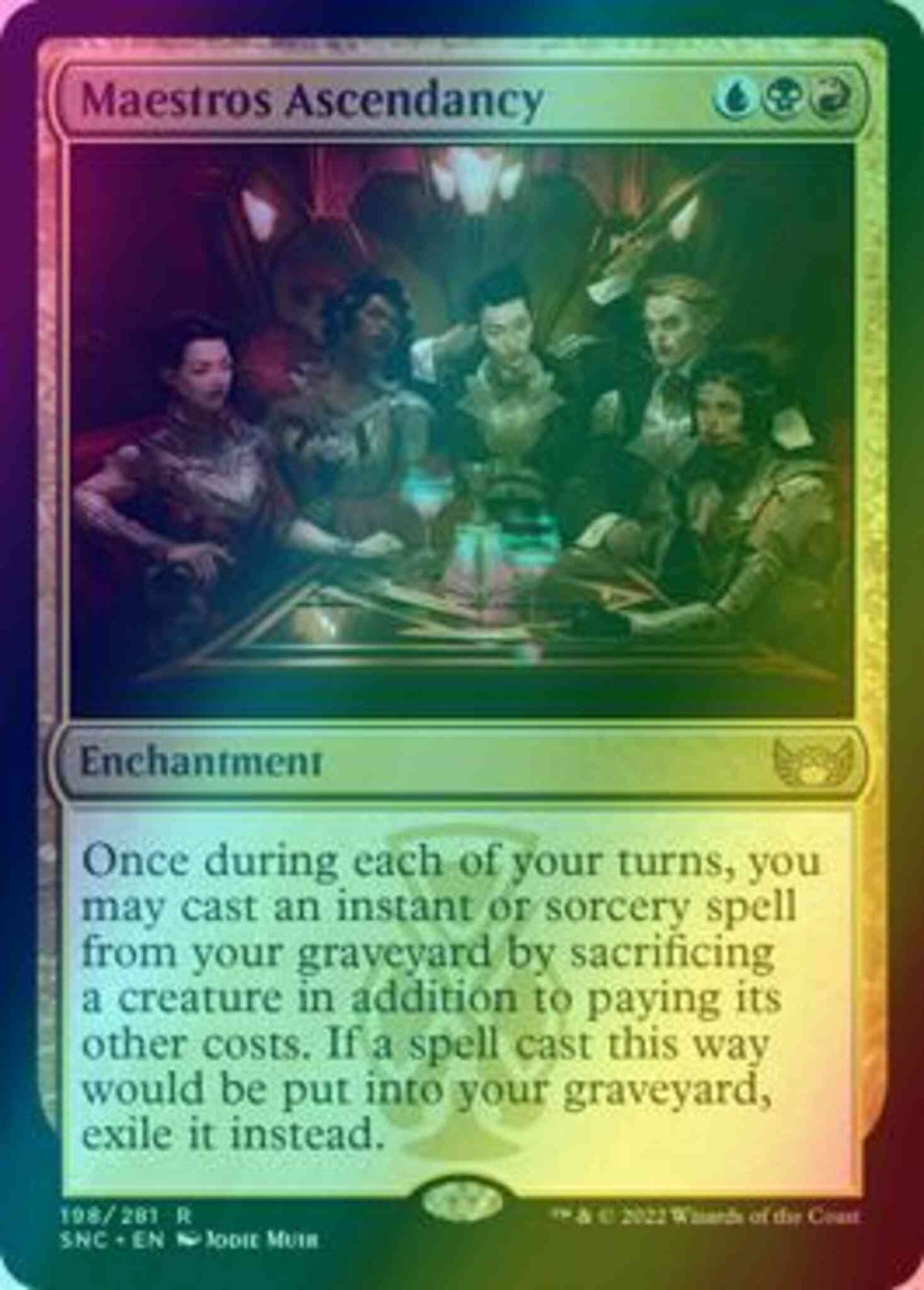 Maestros Ascendancy [198] [Streets of New Capenna] [Foil]