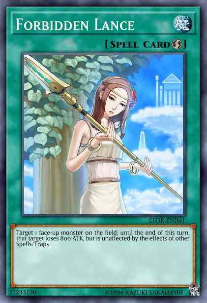 Forbidden Lance - YS17-EN026 - Common - 1st Edition