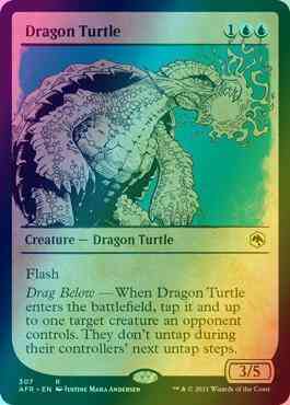Dragon Turtle [307] [Rulebook Showcase] [Adventures in the Forgotten Realms] [Foil]