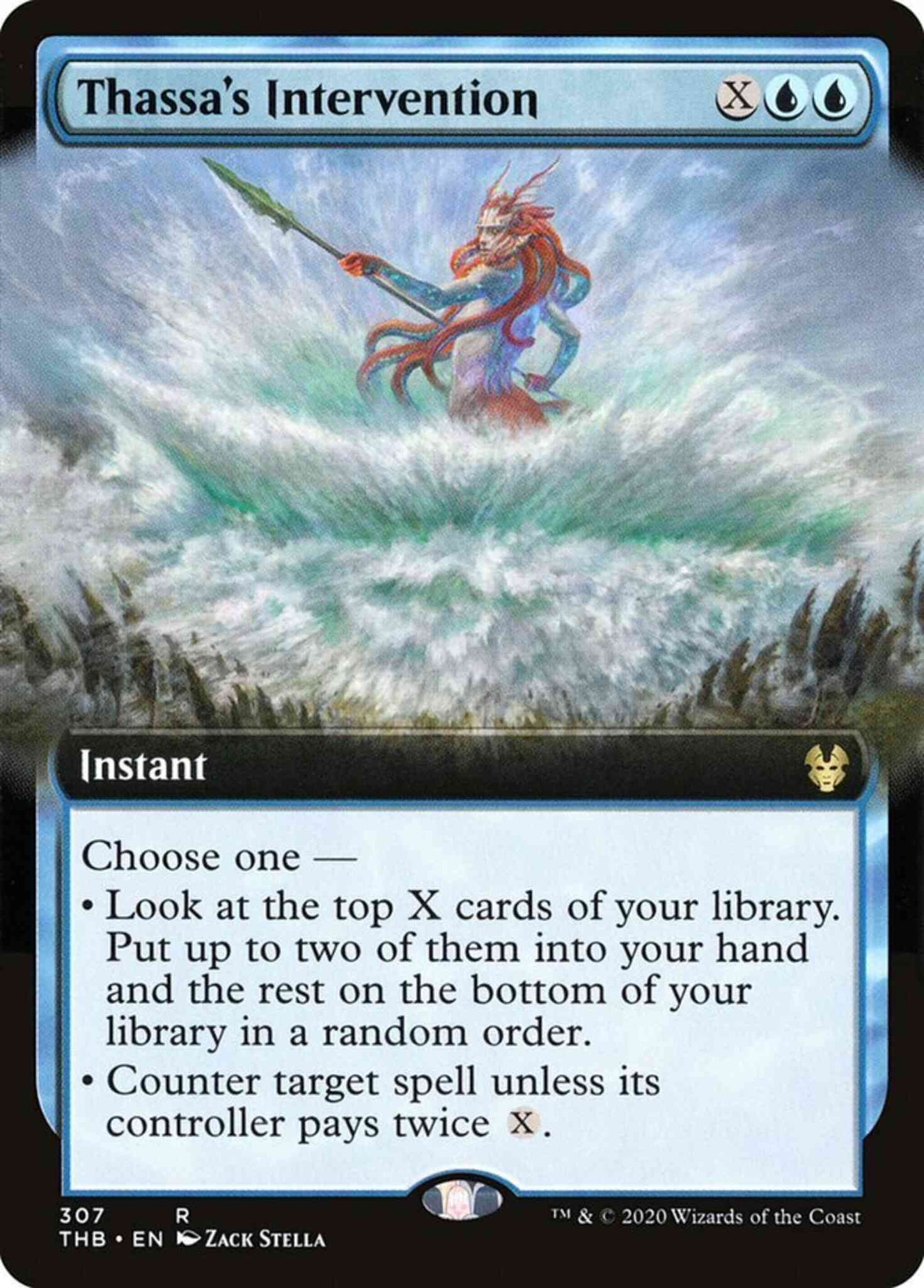 Thassa's Intervention [307] [Extended Art] [Theros Beyond Death] [Non-Foil]
