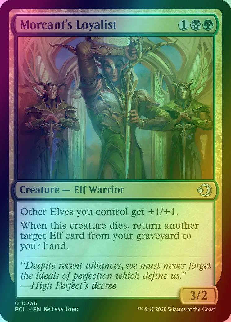 Morcant's Loyalist [236] [Lorwyn Eclipsed] [Foil]