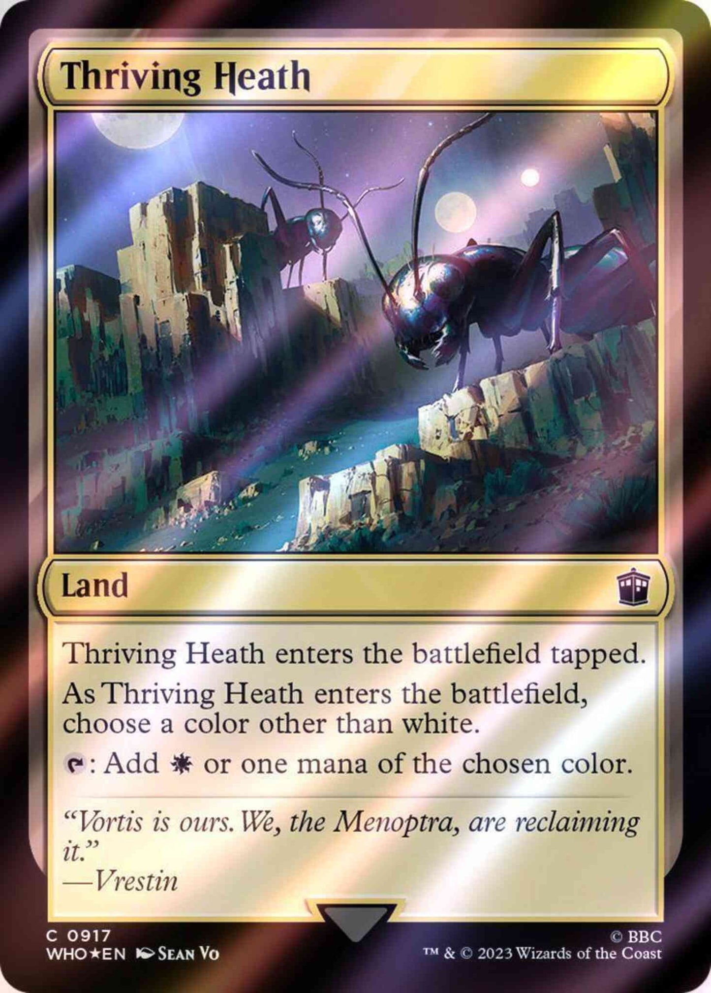 Thriving Heath [917] [Universes Beyond: Doctor Who] [Surge Foil]