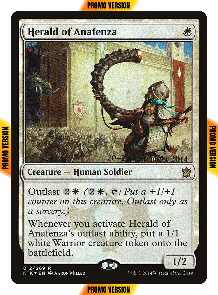 Herald of Anafenza [12s] [Khans of Tarkir Promos] [Foil]