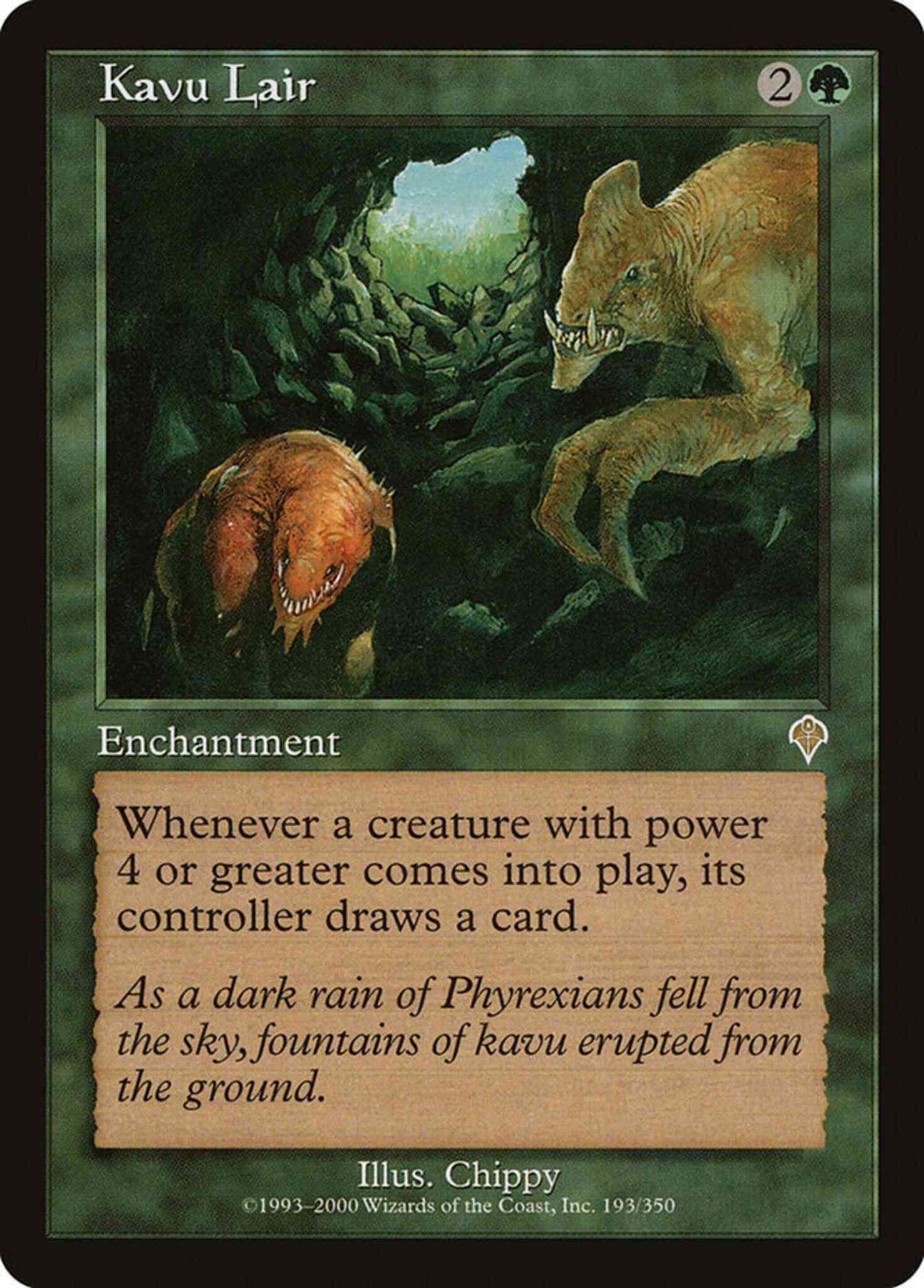 Kavu Lair [193] [Invasion] [Non-Foil]
