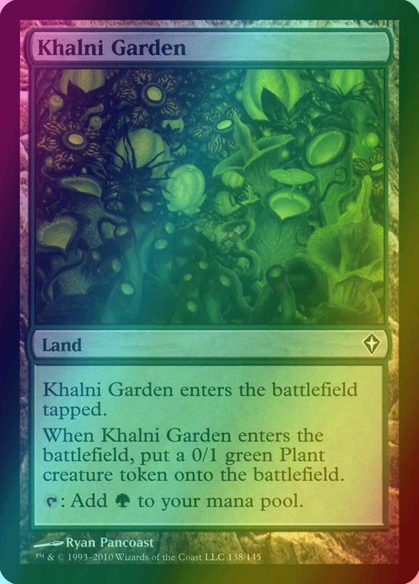 Khalni Garden [138] [Worldwake] [Foil]