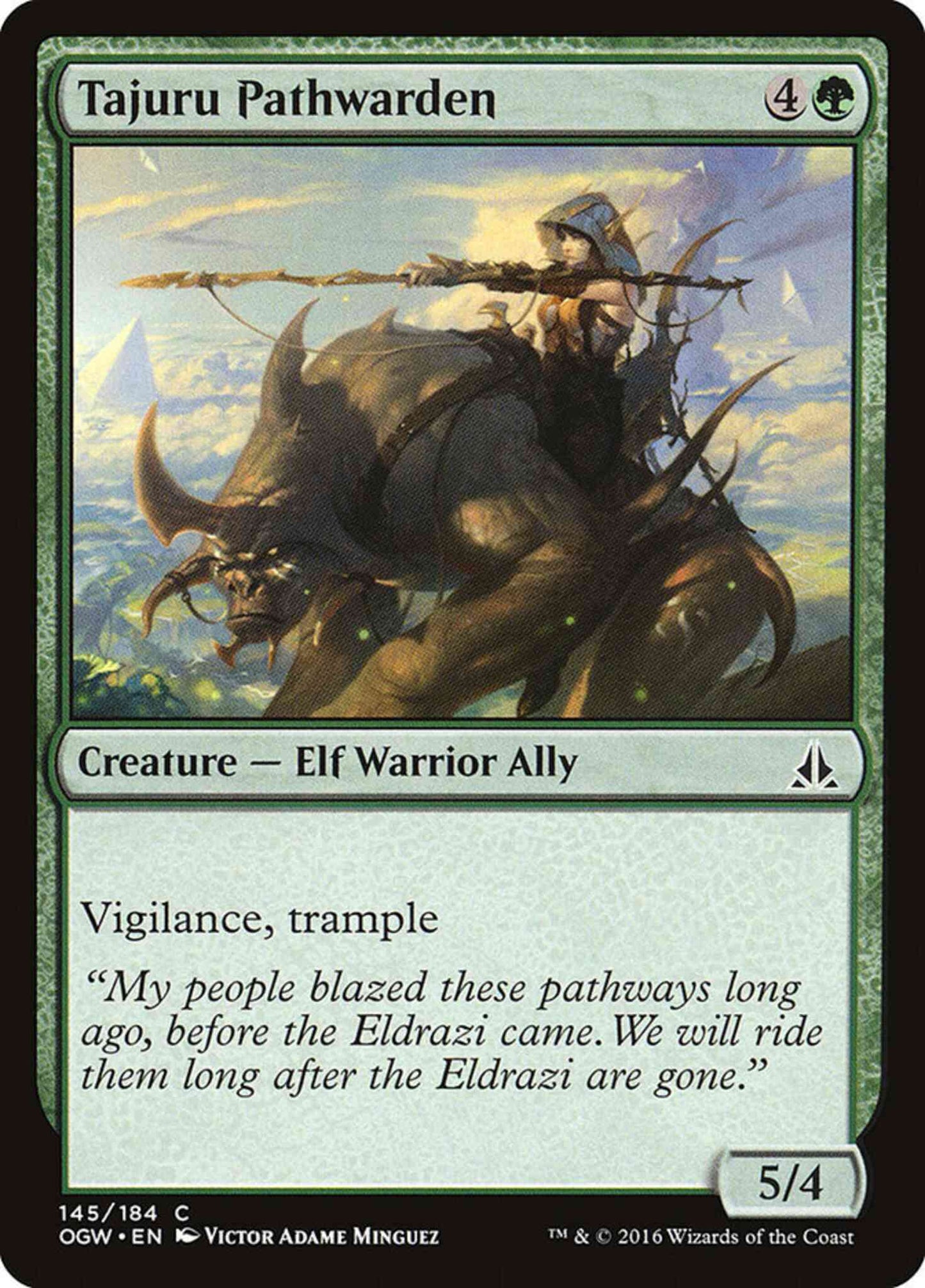 Tajuru Pathwarden [145] [Oath of the Gatewatch] [Non-Foil]