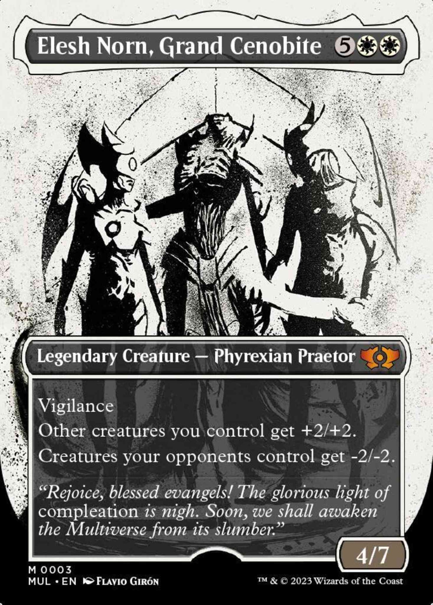 Elesh Norn, Grand Cenobite [3] [Planar Showcase] [Multiverse Legends] [Non-Foil]