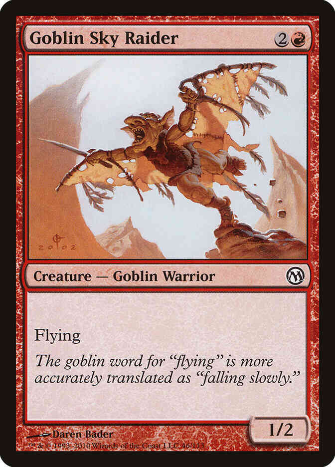 Goblin Sky Raider [46] [Duels of the Planeswalkers] [Non-Foil]