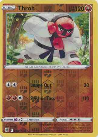 Throh - 080/172 - Common [swsh9-080] [Reverse Holo]