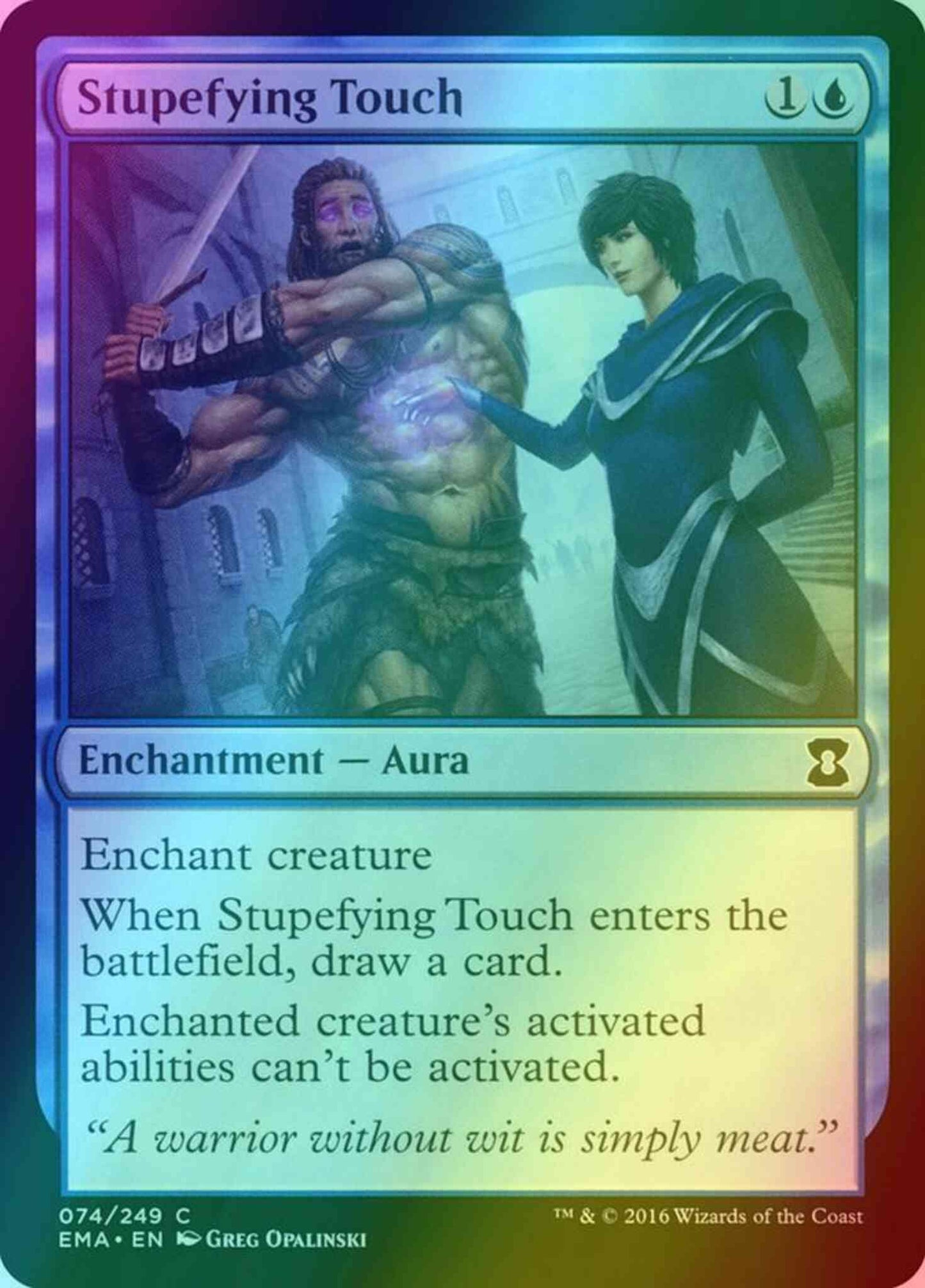 Stupefying Touch [74] [Eternal Masters] [Foil]