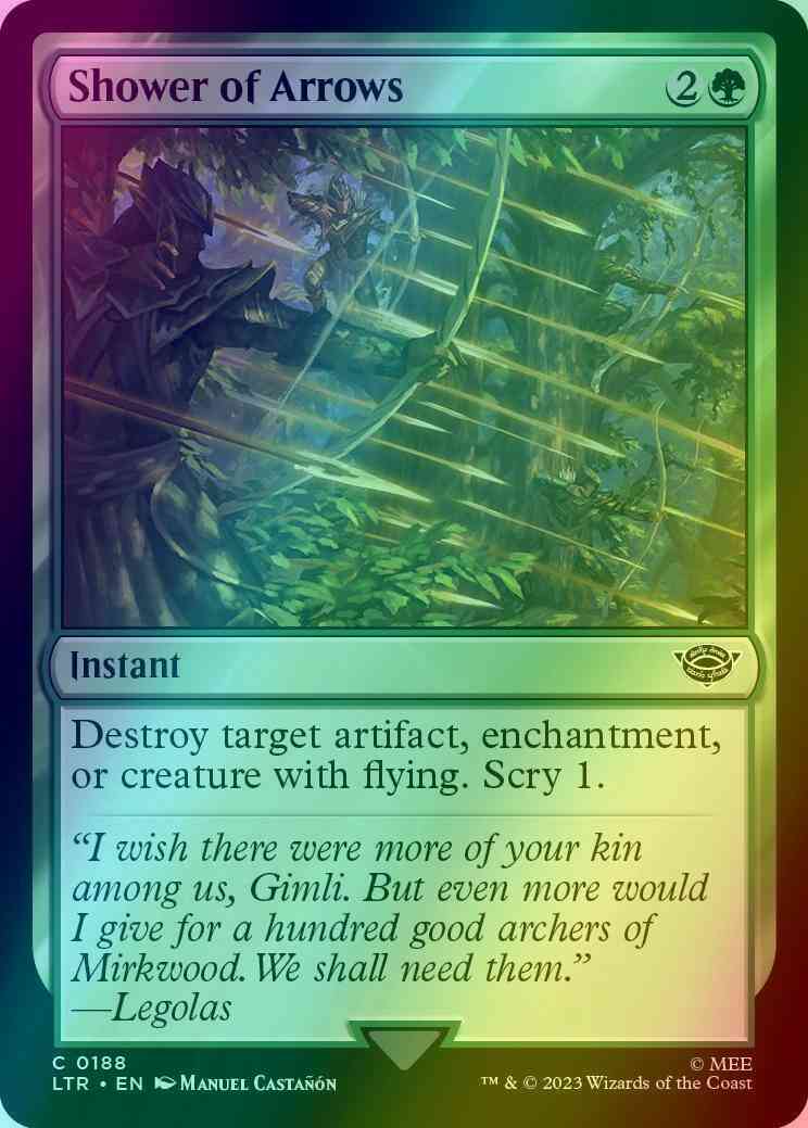 Shower of Arrows [188] [The Lord of the Rings: Tales of Middle-earth] [Foil]