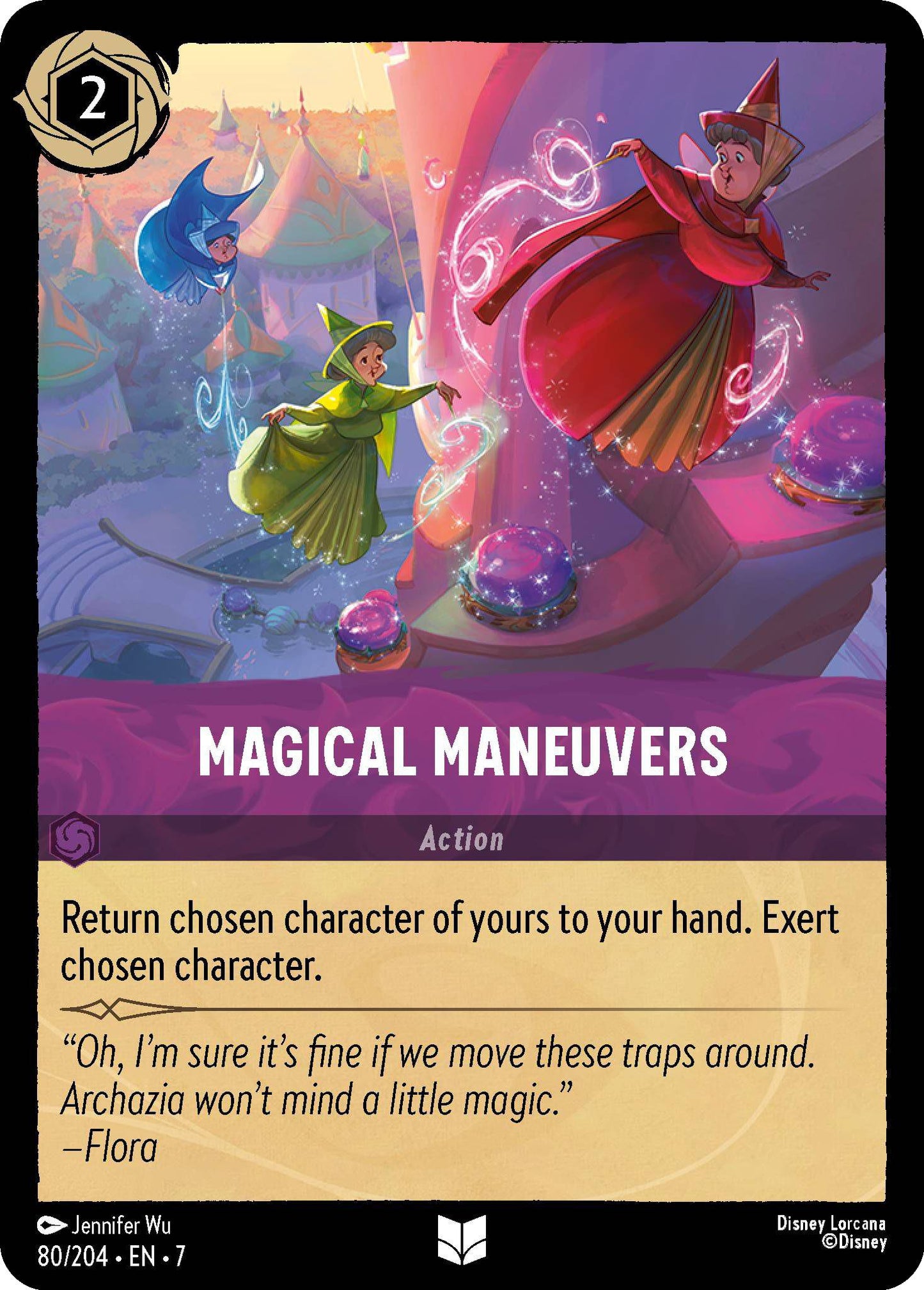 Magical Maneuvers - 80/204 [Archazia's Island] [Non-Foil]