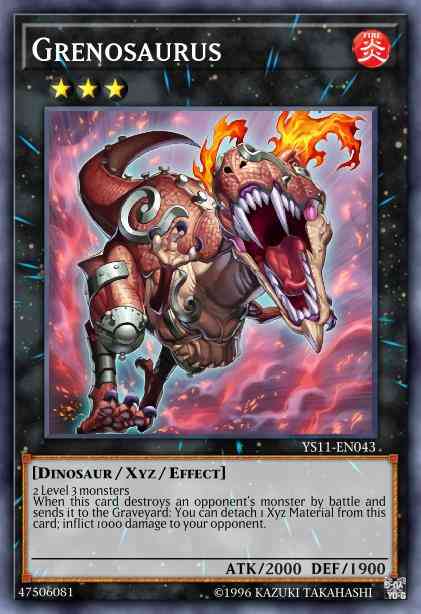 Grenosaurus - YS13-ENV08 - Common - 1st Edition