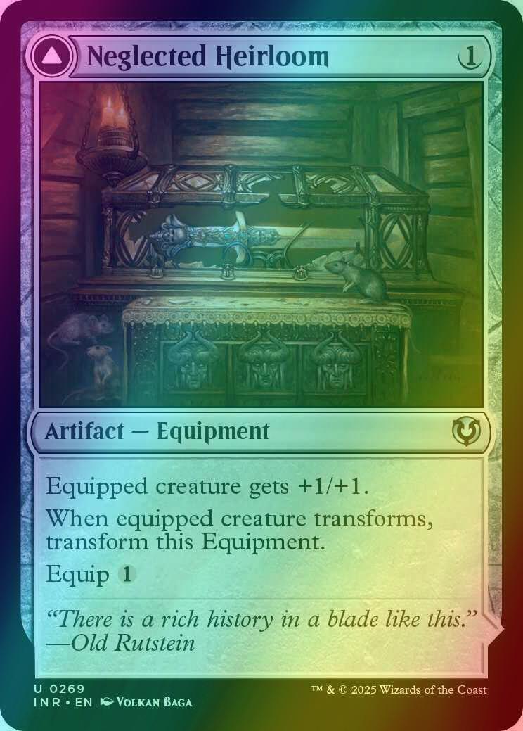 Neglected Heirloom // Ashmouth Blade [269] [Innistrad Remastered] [Foil]
