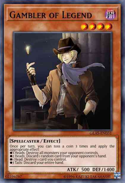 Gambler of Legend - GLAS-EN031 - Common - 1st Edition