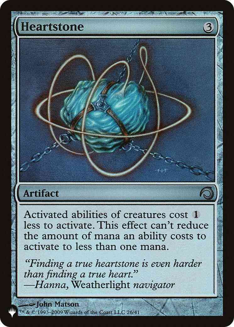Heartstone [H09-26] [The List] [Non-Foil]